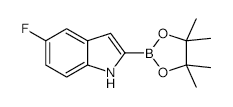 5-Fluoro-1h-indole-2-boronic acid pinacol ester - Chemical structure and product image