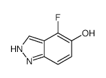 4-Fluoro-1H-indazol-5-ol - Chemical structure and product image