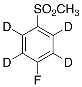4-Fluorophenyl Methyl Sulfone-d4 - Chemical structure and product image