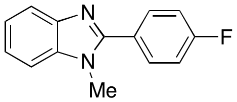2-(4-Fluorophenyl)-1-methyl-1H-benzo[d]imidazole - Chemical structure and product image