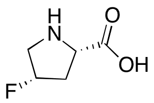 cis-4-Fluoroproline - Chemical structure and product image