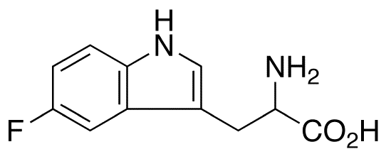5-Fluoro D,L-Tryptophan Hydrochloride - Chemical structure and product image