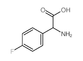 4-Fluoro-DL-phenylglycine - Chemical structure and product image