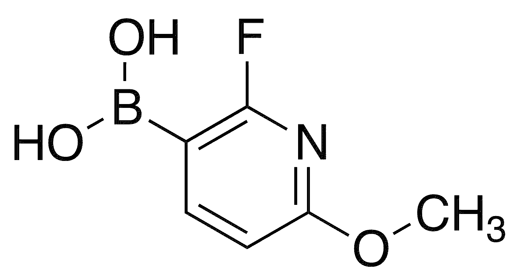 2-Fluoro-6-methoxypyridine-3-boronic acid - Chemical structure and product image