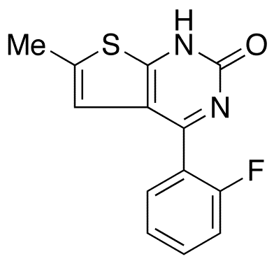 4-(2-Fluorophenyl)-6-methylthieno[2,3-d]pyrimidin-2(1H)-one - Chemical structure and product image
