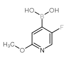 5-Fluoro-2-methoxypyridine-4-boronic Acid - Chemical structure and product image
