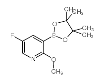 5-Fluoro-2-methoxypyridine-3-boronic Acid Pinacol Ester - Chemical structure and product image