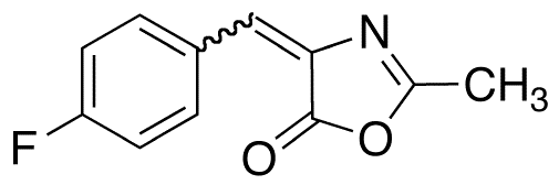 4-[(4-Fluorophenyl)methylene]-2-methyl-5(4H)-oxazolone - Chemical structure and product image