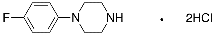 1-(4-Fluorophenyl)piperazine Dihydrochloride - Chemical structure and product image