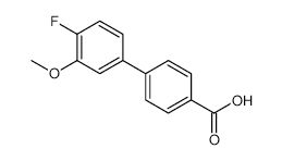 4-(4-Fluoro-3-methoxyphenyl)benzoic acid - Chemical structure and product image