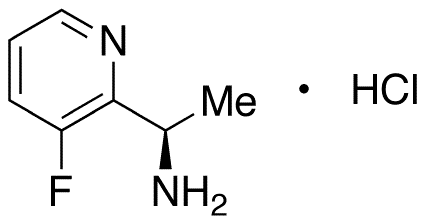 (R)-1-(3-Fluororopyridin-2-yl)ethylamine Hydrochloride - Chemical structure and product image