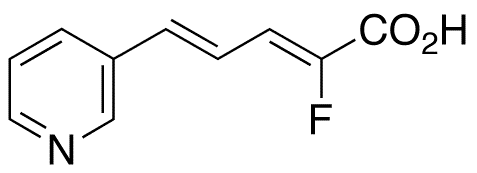 2-Fluoro-5-(3-pyridyl)penta(2-Z,4-E)dienoic Acid - Chemical structure and product image