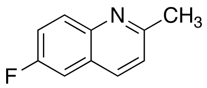 6-Fluoro-2-methylquinoline - Chemical structure and product image
