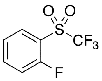 1-Fluoro-2-trifluoromethylsulfonyl-benzene - Chemical structure and product image