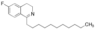 6-Fluoro-1-undecyl-3,4-dihydroisoquinoline - Chemical structure and product image
