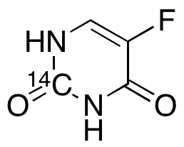5-Fluoro-uracil-2-14C - Chemical structure and product image