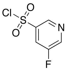 5-Fluoropyridine-3-Sulfonyl Chloride - Chemical structure and product image
