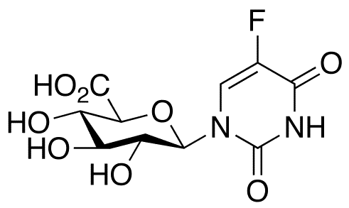5-Fluorouracil N-beta-D-Glucuronide - Chemical structure and product image