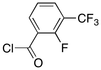 2-Fluoro-3-trifluoromethylbenzoyl Chloride - Chemical structure and product image