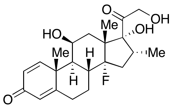 14-Fluoro-16 alpha-Methyl Prednisolone - Chemical structure and product image