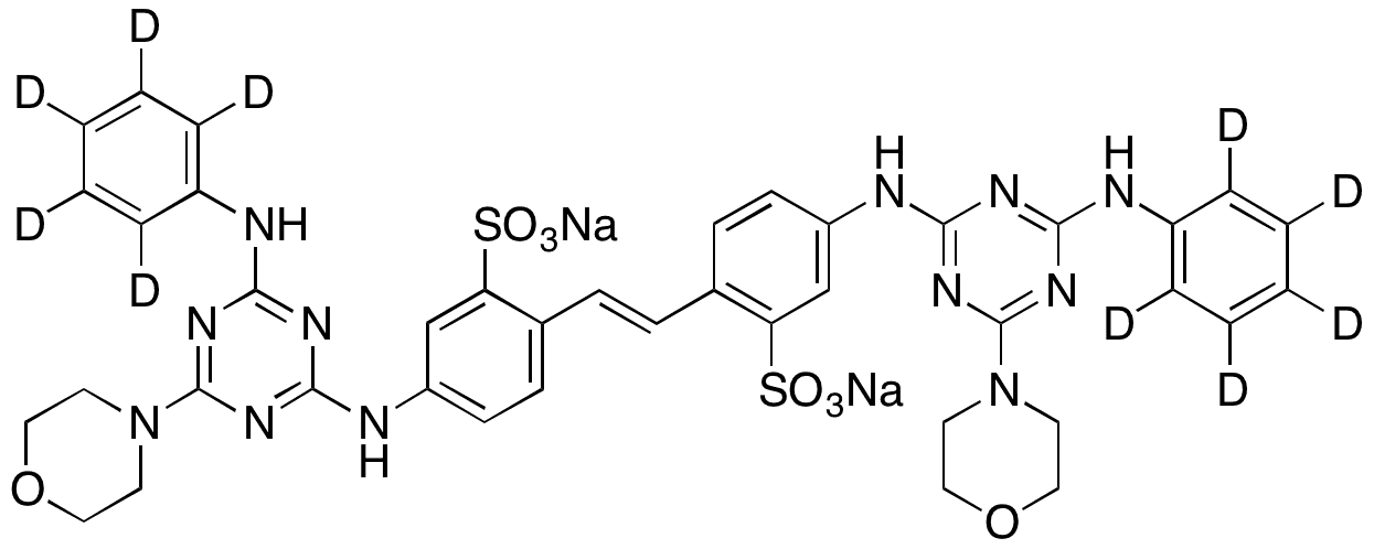 Fluorescent Brightener 71-d10 - Chemical structure and product image