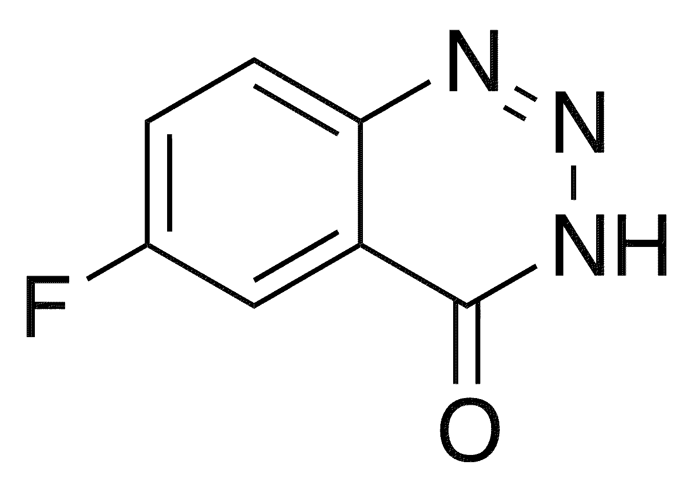 6-Fluoro-3H-1,2,3-benzotriazin-4-one - Chemical structure and product image
