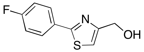 [2-(4-Fluorophenyl)thiazol-4-yl]methanol - Chemical structure and product image
