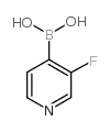 3-Fluoropyridine-4-boronic acid - Chemical structure and product image