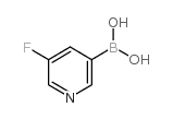 5-Fluoropyridine-3-boronic acid - Chemical structure and product image