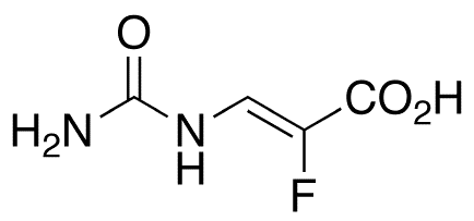 2-Fluoro-3-ureidopropenoic Acid - Chemical structure and product image