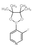 3-Fluoropyridine-4-boronic acid, pinacol ester - Chemical structure and product image