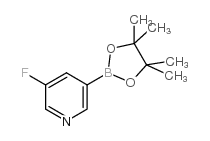 5-Fluoropyridine-3-boronic acid, pinacol ester - Chemical structure and product image