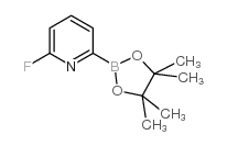 6-Fluoropyridine-2-boronic acid pinacol ester - Chemical structure and product image