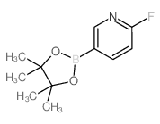 6-Fluoropyridine-3-boronic acid, pinacol ester - Chemical structure and product image