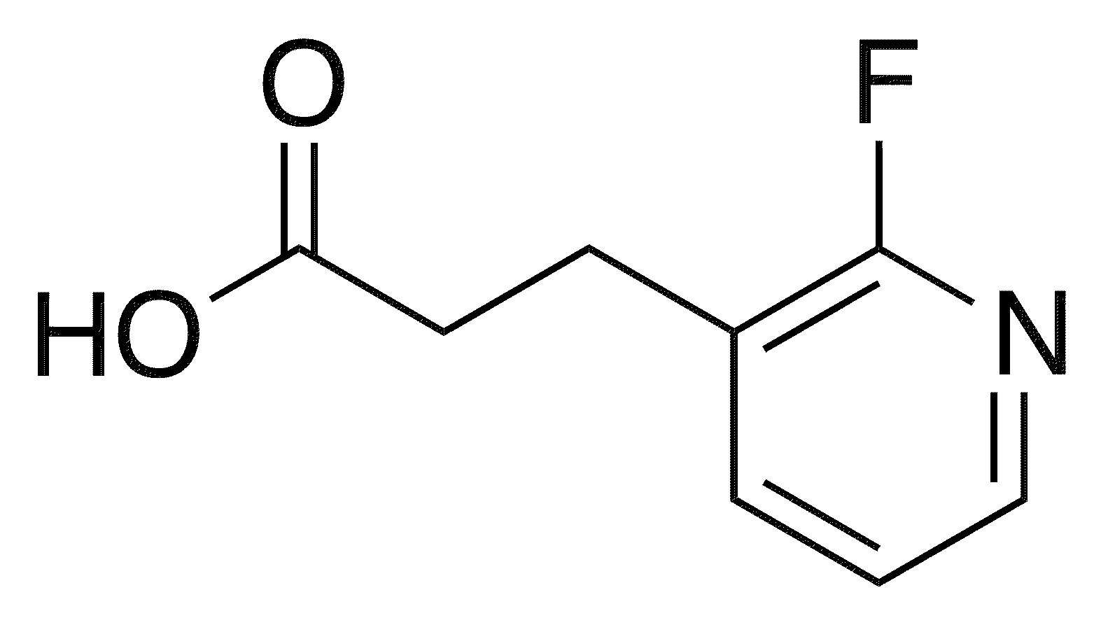 3-(2-Fluoropyridin-3-yl)propanoic acid - Chemical structure and product image