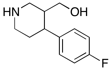 4-(4-Fluorophenyl)-3-piperidinemethanol - Chemical structure and product image