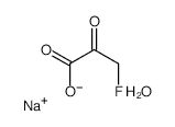 3-Fluoropyruvic Acid Sodium Salt Hydrate - Chemical structure and product image