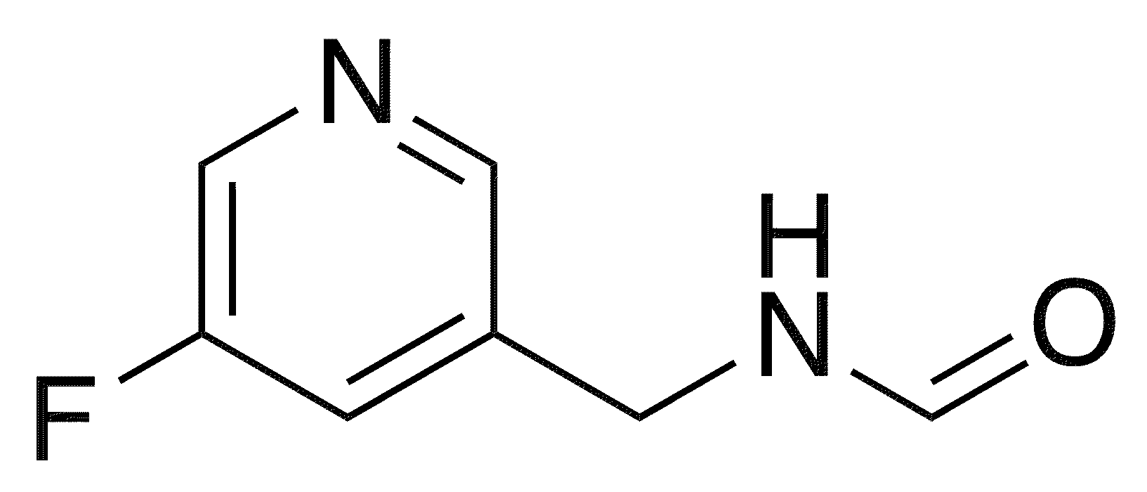 N-[(5-Fluoropyridin-3-yl)methyl]formamide - Chemical structure and product image
