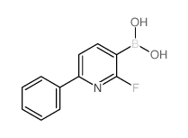 2-Fluoro-6-phenylpyridine-3-boronic Acid - Chemical structure and product image