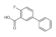 2-Fluoro-5-phenylbenzoic acid - Chemical structure and product image