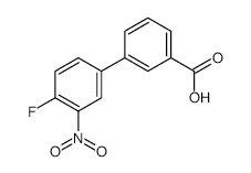 4-Fluoro-3-nitrobiphenyl-3-carboxylic acid - Chemical structure and product image