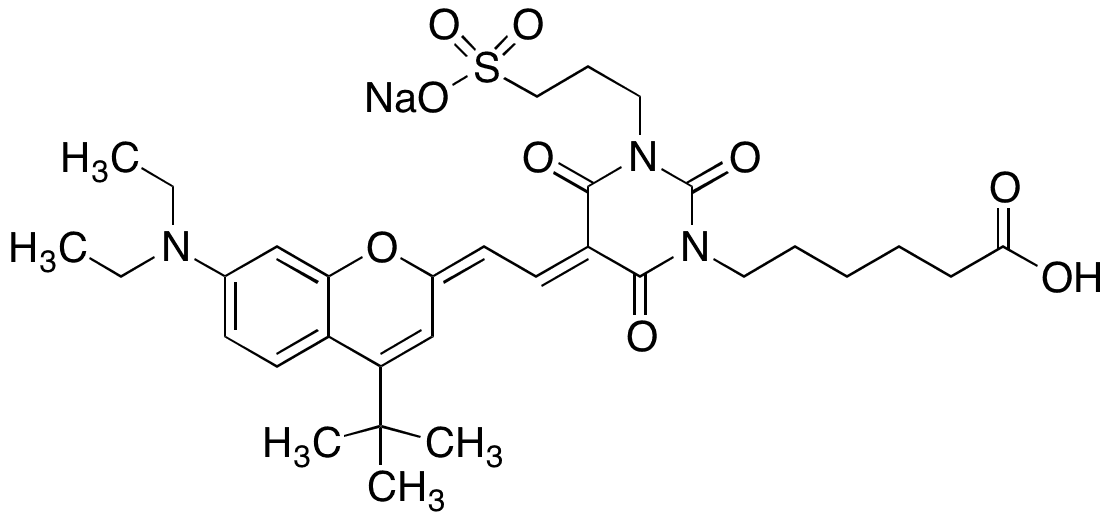 Fluorescent red 610 - Chemical structure and product image