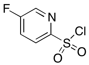 5-Fluoro-2-pyridinesulfonyl Chloride - Chemical structure and product image