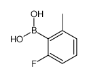 2-Fluoro-6-methylphenylboronic acid - Chemical structure and product image