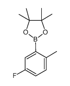 5-Fluoro-2-methylphenylboronic Acid Pinacol Ester - Chemical structure and product image