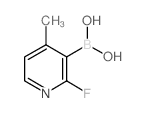 2-Fluoro-4-methylpyridine-3-boronic Acid - Chemical structure and product image