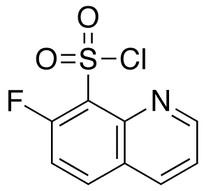7-Fluoro-8-Quinolinesulfonyl Chloride - Chemical structure and product image
