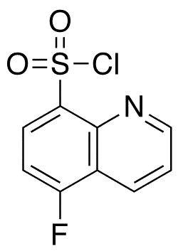 5-Fluoro-8-Quinolinesulfonyl Chloride - Chemical structure and product image