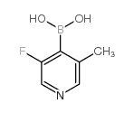 3-Fluoro-5-methylpyridine-4-boronic Acid - Chemical structure and product image