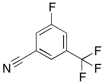 3-Fluoro-5-trifluoromethylbenzonitrile - Chemical structure and product image
